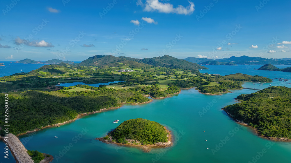 July 24 2023 The bay and shores of Sai Kung, hk July 24 2023 The bay and shores of Sai Kung, hk