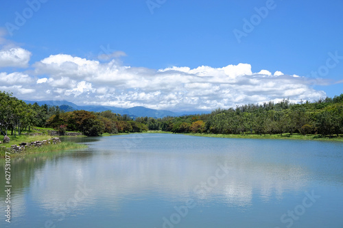 台湾 台東森林公園の湖(鷺鷥湖)