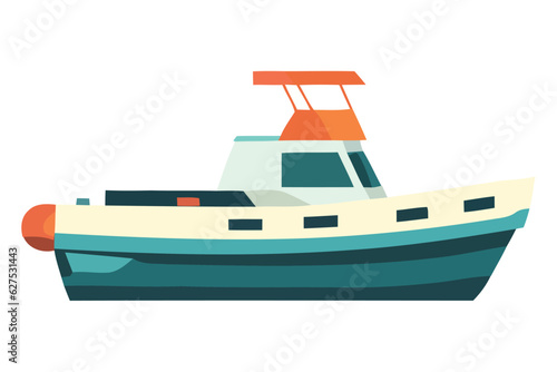 Sailing ship illustration vector