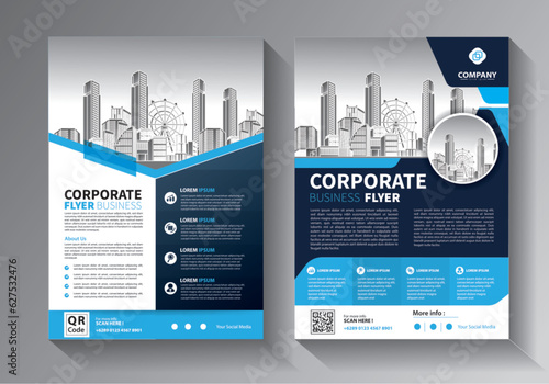 Cover design template corporate business annual report brochure poster company profile catalog magazine flyer booklet leaflet.