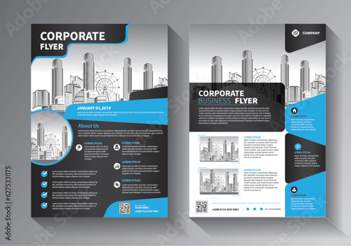 Cover design template corporate business annual report brochure poster company profile catalog magazine flyer booklet leaflet.