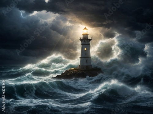 Lighthouse, a hope in the storm