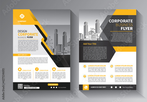 Cover design template corporate business annual report brochure poster company profile catalog magazine flyer booklet leaflet