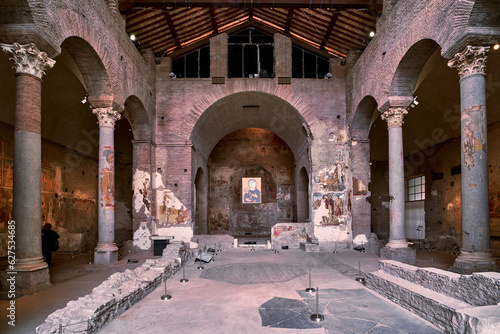 Fototapeta Naklejka Na Ścianę i Meble -  Santa Maria Antiqua church at the Roman Forum, Italy
