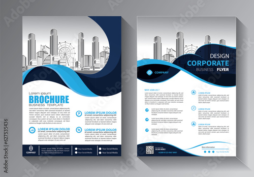 Cover design template corporate business annual report brochure poster company profile catalog magazine flyer booklet leaflet