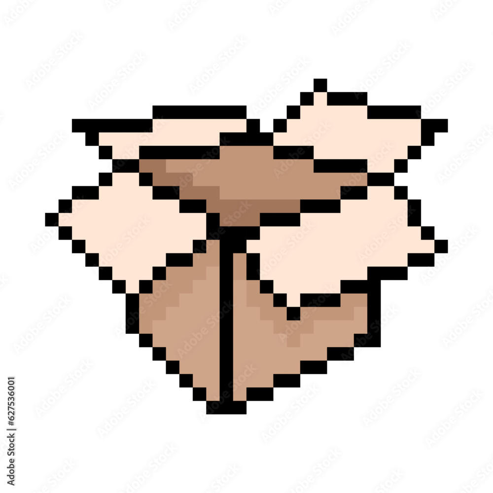 Obraz premium box pixel vector, game element.