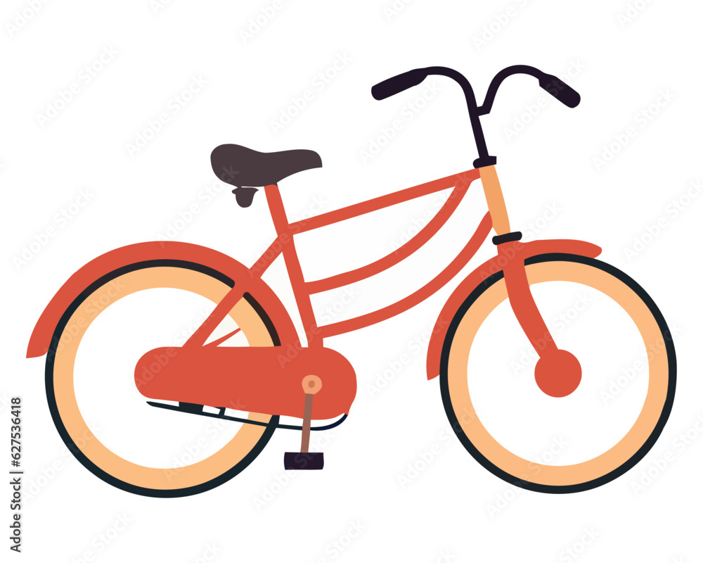 red bicycle design red bicycle design