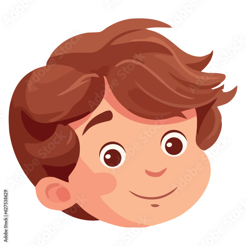 Smiling avatar design