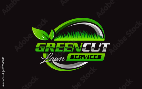 Illustration graphic vector of lawn care, landscape services, grass concept logo design template