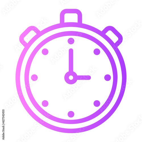 chronometer gradient icon