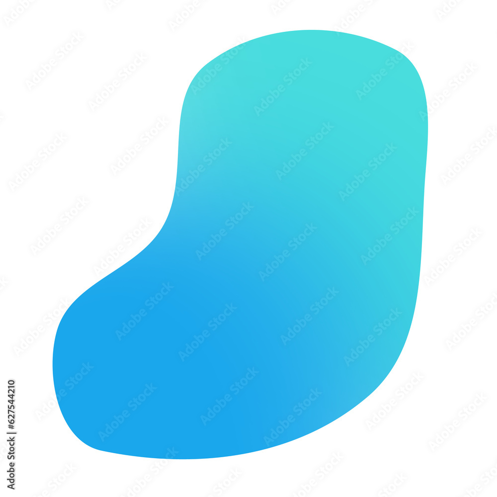 Gradient shape fluid frame hand drawn on transparent background Gradient shape fluid frame hand drawn on transparent background