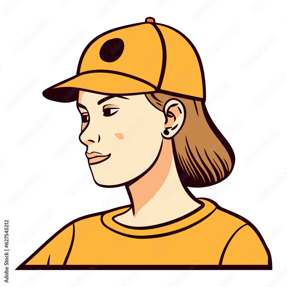 Cheerful avatar design Cheerful avatar design