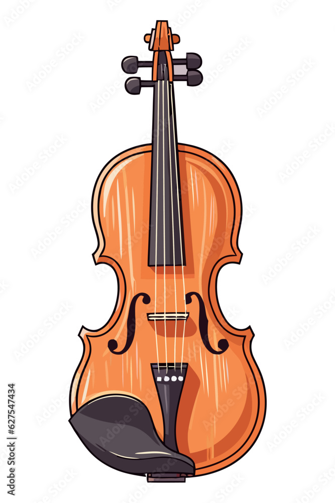 Fototapeta premium Classical violin design