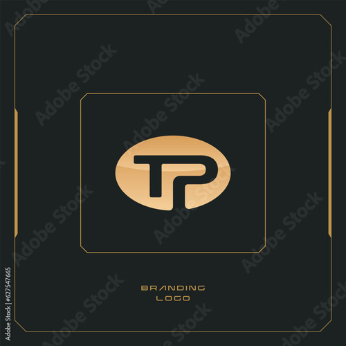 TP Letter T Combination Monogram Logo
