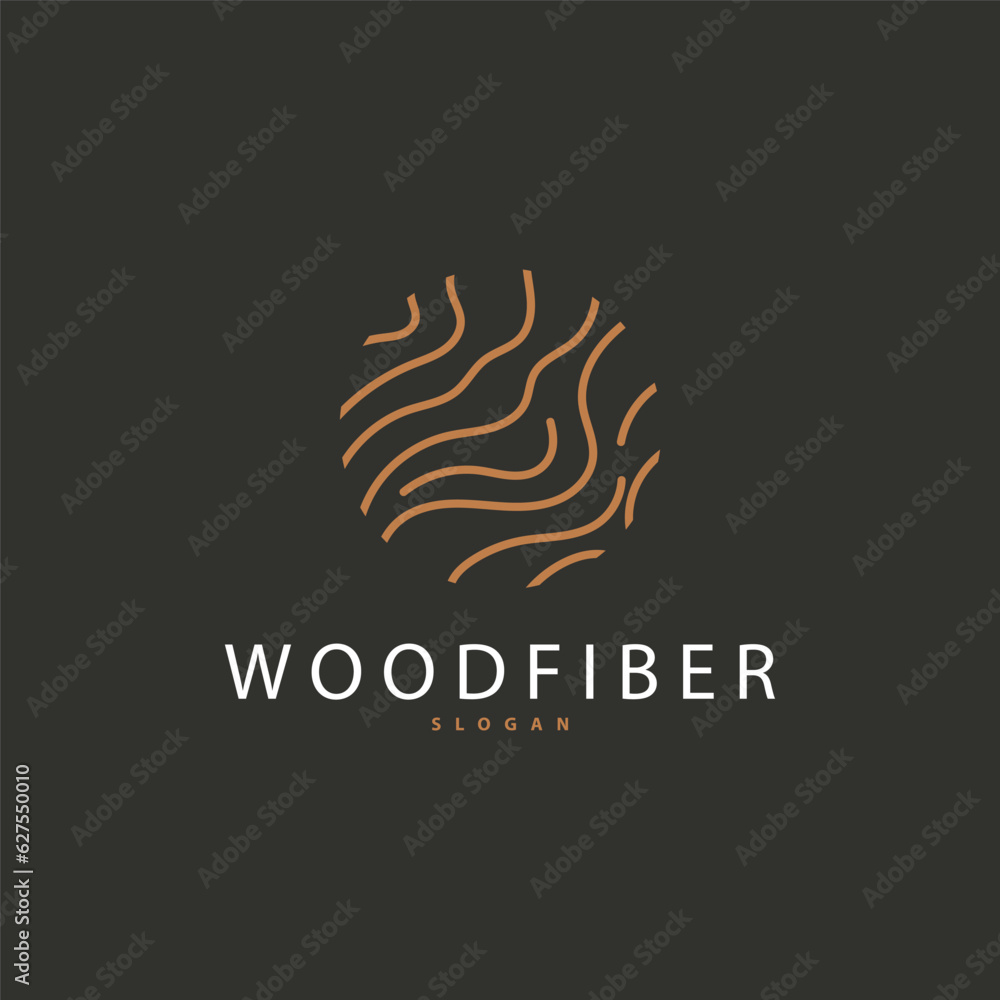 Wood Logo, Wood Fiber Bark Layer Vector, Tree Trunk Inspiration Illustration Design Wood Logo, Wood Fiber Bark Layer Vector, Tree Trunk Inspiration Illustration Design