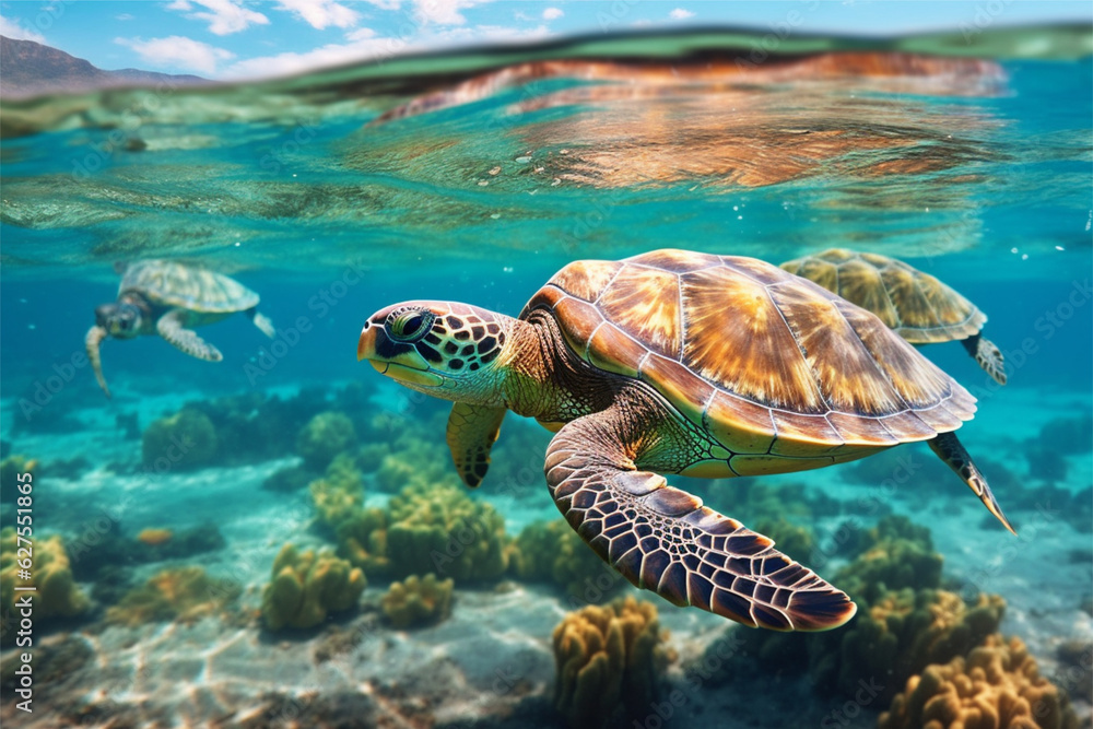 Obraz premium Swimming pool with gazebo in luxury hotel resort.