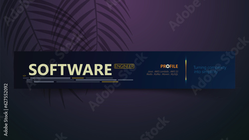 Banner for software engineer