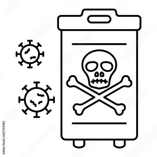 Infectious Waste  Icon