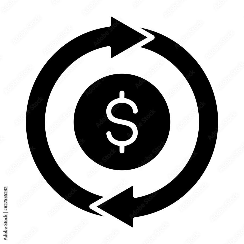 Obraz premium Financial Icon