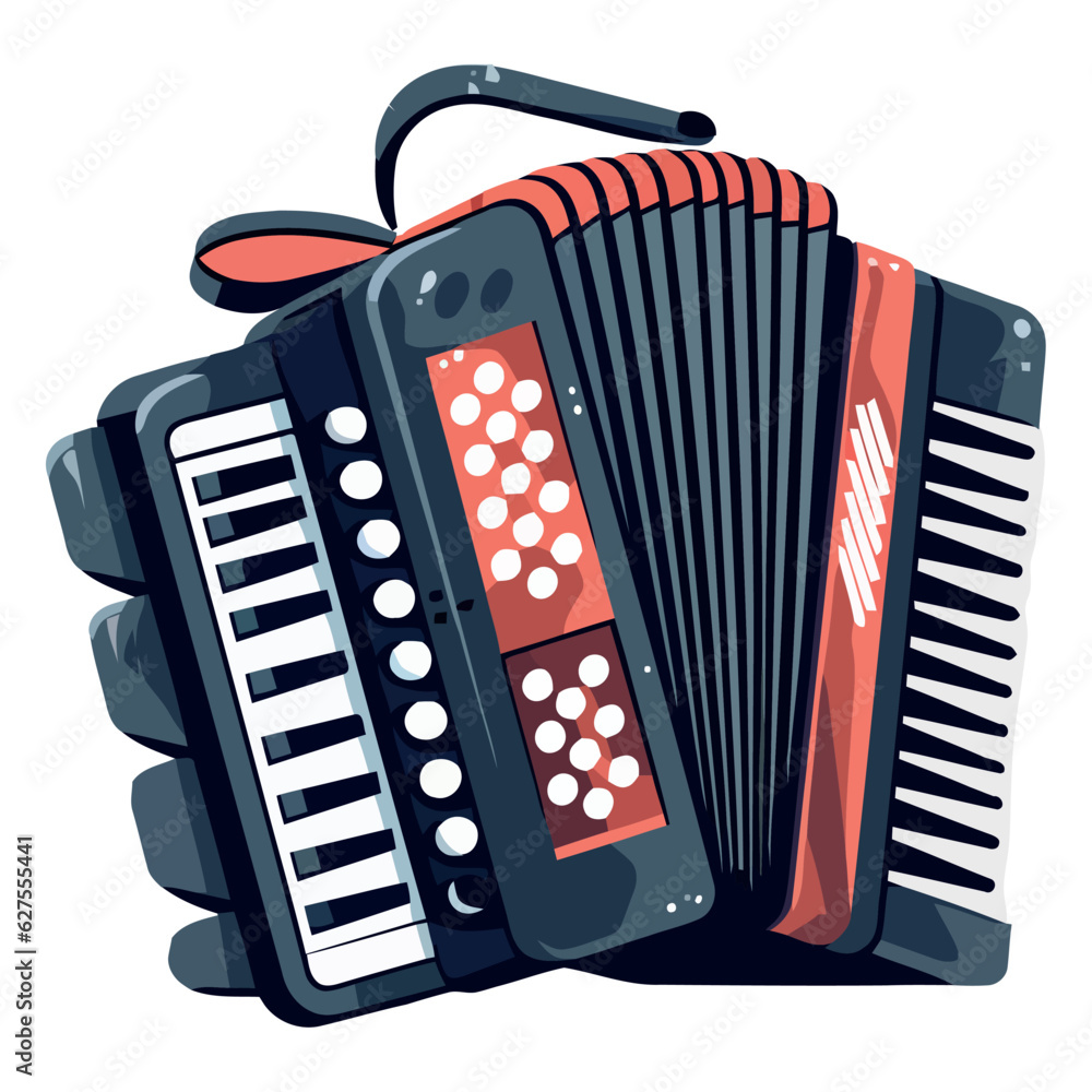 Black accordion design Black accordion design