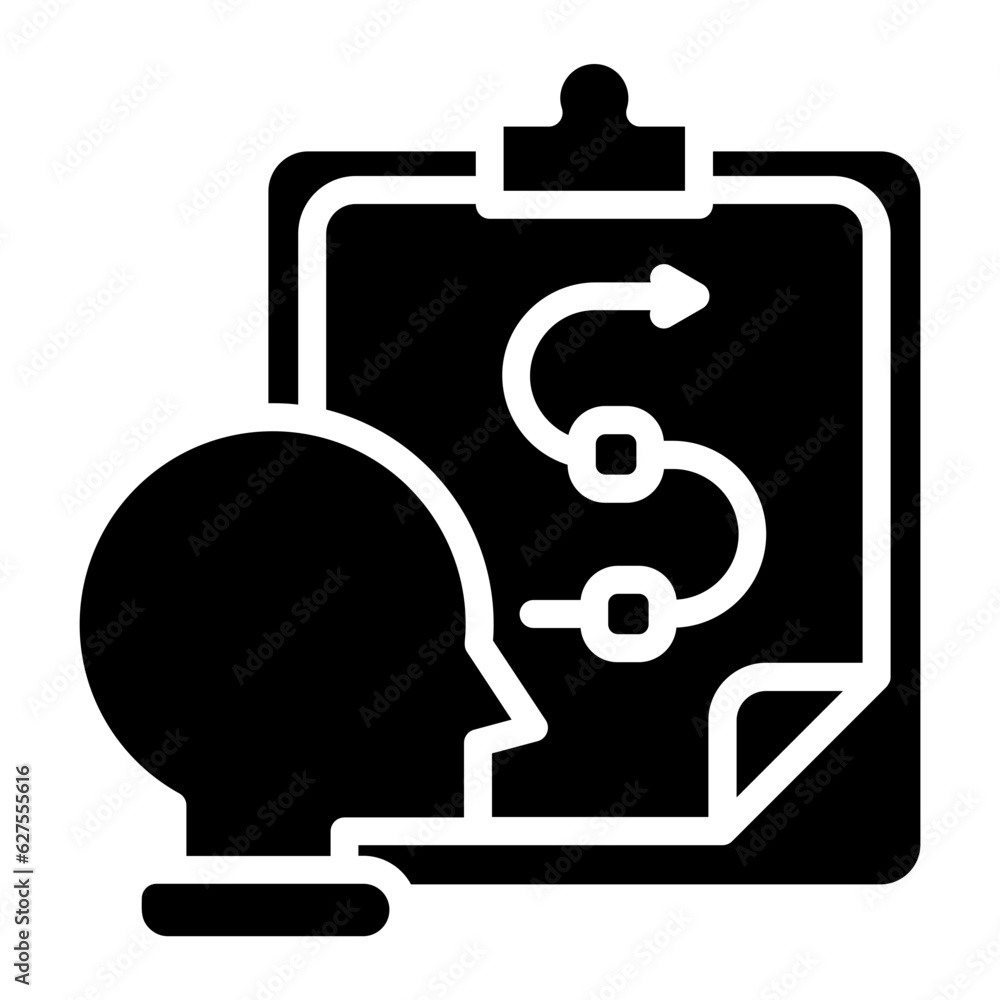 Fototapeta premium Planning Icon