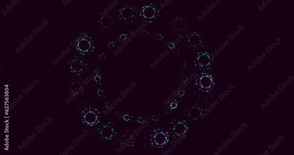 3D rendering abstract round light background 3D rendering abstract round light background