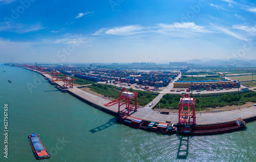 Longtan Port Area, Port of Nanjing, Jiangsu Province, China