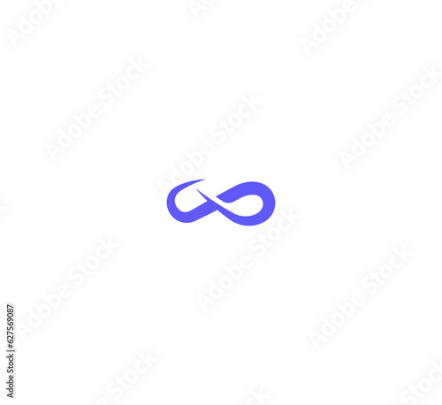 Infinity loop logo icon design template.  Infinity logo.