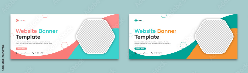 © Pixela - Abstract web banner design template. Professional business advertising banner template. Horizontal website banner template for brand promotion. Elegant design with cool color.. © Pixela - Abstract web banner design template. Professional business advertising banner template. Horizontal website banner template for brand promotion. Elegant design with cool color..