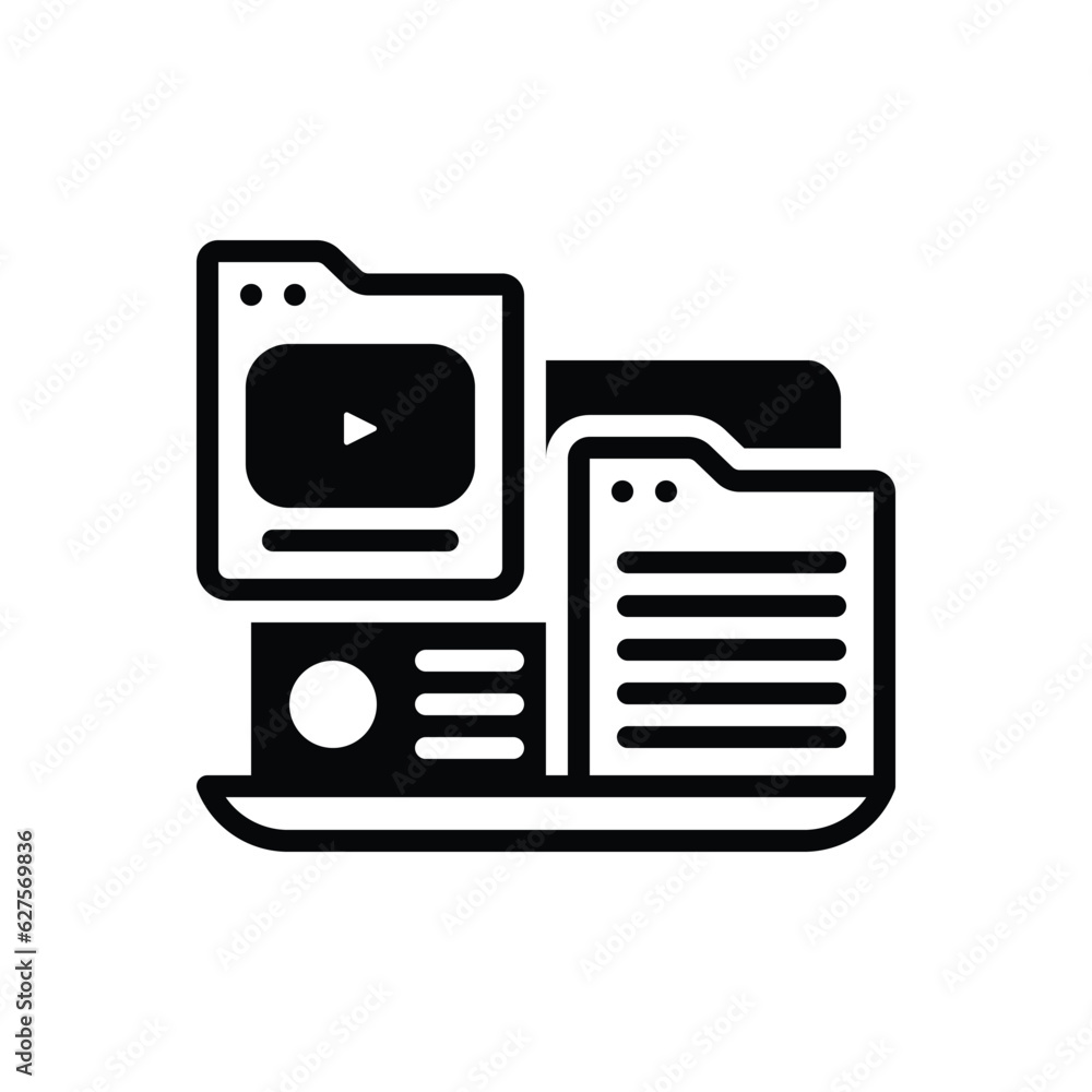Black solid icon for affiliate Black solid icon for affiliate