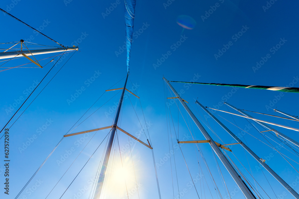 Sailboats background. Many sailing boats are at the pier. Nice trip around the islands, great weekend getaways and holidays. Sailboats background. Many sailing boats are at the pier. Nice trip around the islands, great weekend getaways and holidays.