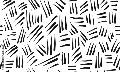 Doodle seamless pattern. Hand drawn Geometric pattern memphis style background. isolated on white background. vector illustration