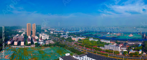 Xinshengwei Foreign Trade Port Area  Port of Nanjing  Jiangsu Province  China