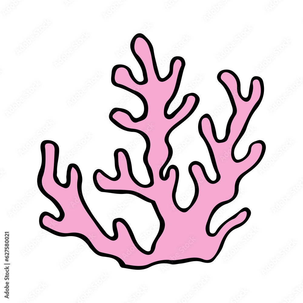 coral reef illustration coral reef illustration