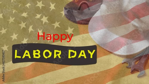 Happy Labor Day celebration in the United States of America