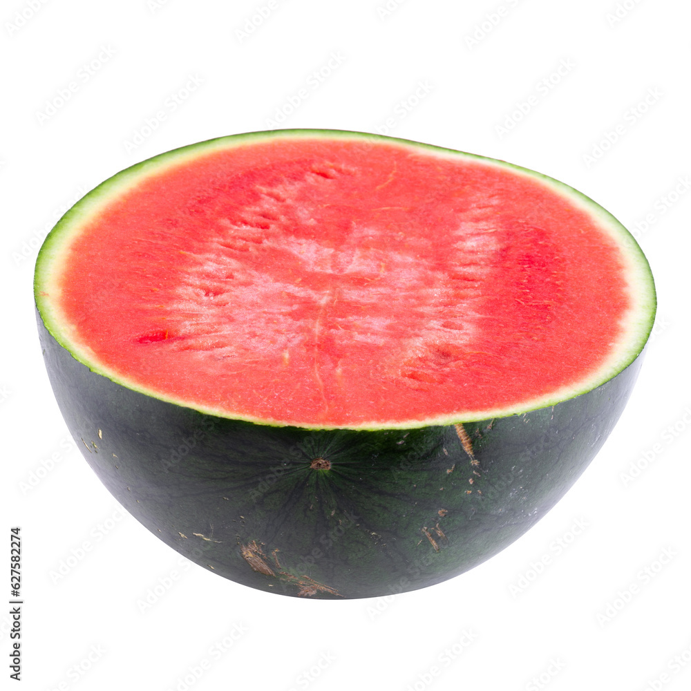Watermelon sweet and juicy isolated on a transparent background Watermelon sweet and juicy isolated on a transparent background