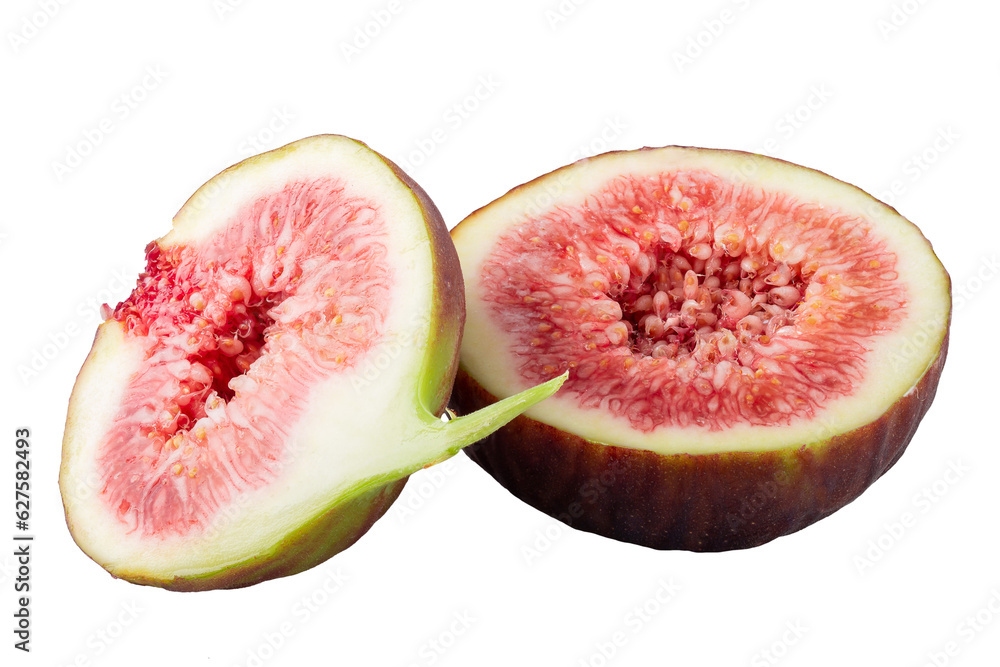 Fresh figs fruit isolated on a transparent background Fresh figs fruit isolated on a transparent background
