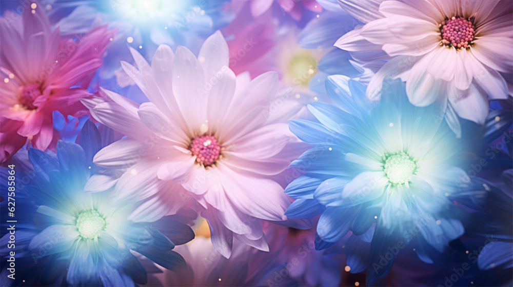 flowers background, Generative AI flowers background, Generative AI