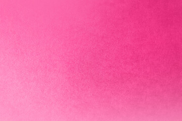 Hot classic pink tone color gradation with light soft shade paint on environmental friendly blank cardboard box paper texture background space minimal design
