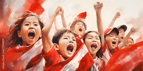 Indonesian Independence Day Children and Youth Poster