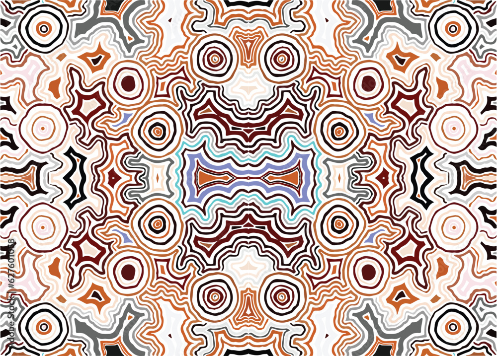 Fototapeta premium Agate stone seamless pattern texture for printing on fabric marble onyx