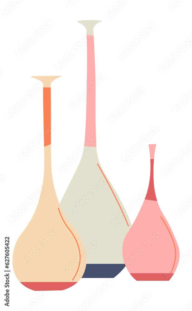 Trendy vase with long neck for home interior style Trendy vase with long neck for home interior style