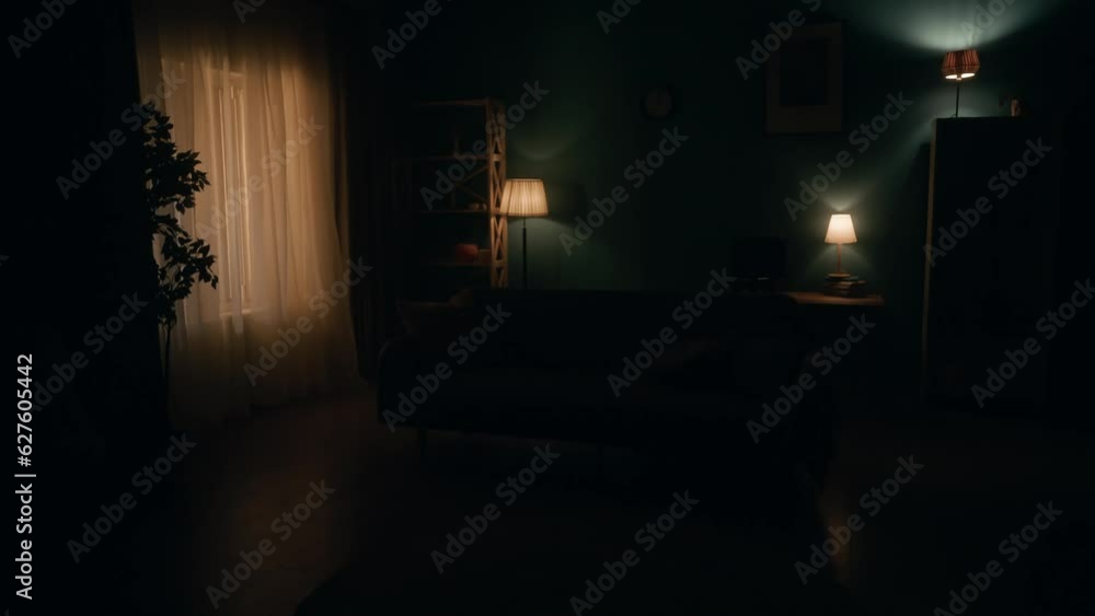The interior of the room is either plunged into darkness, or illuminated by light. Time is long, but life is short. Change of day and night, transience of time. The concept of mental health. The interior of the room is either plunged into darkness, or illuminated by light. Time is long, but life is short. Change of day and night, transience of time. The concept of mental health.