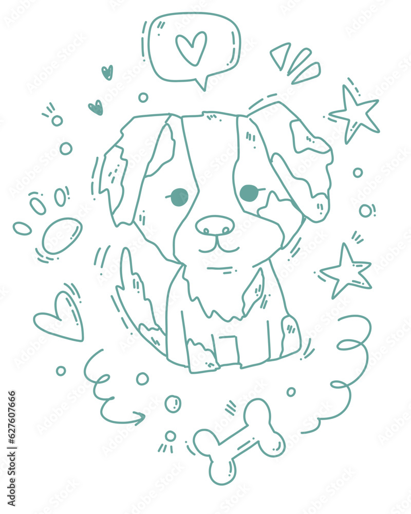 cute cartoon dog cute cartoon dog