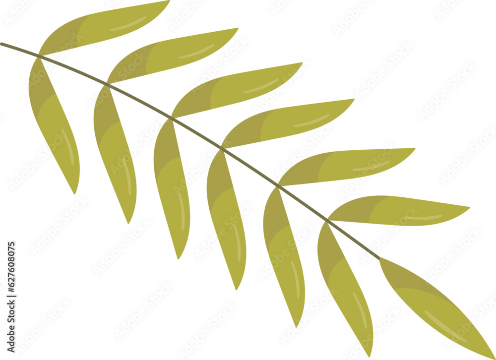 Fototapeta premium Branch With Leaves