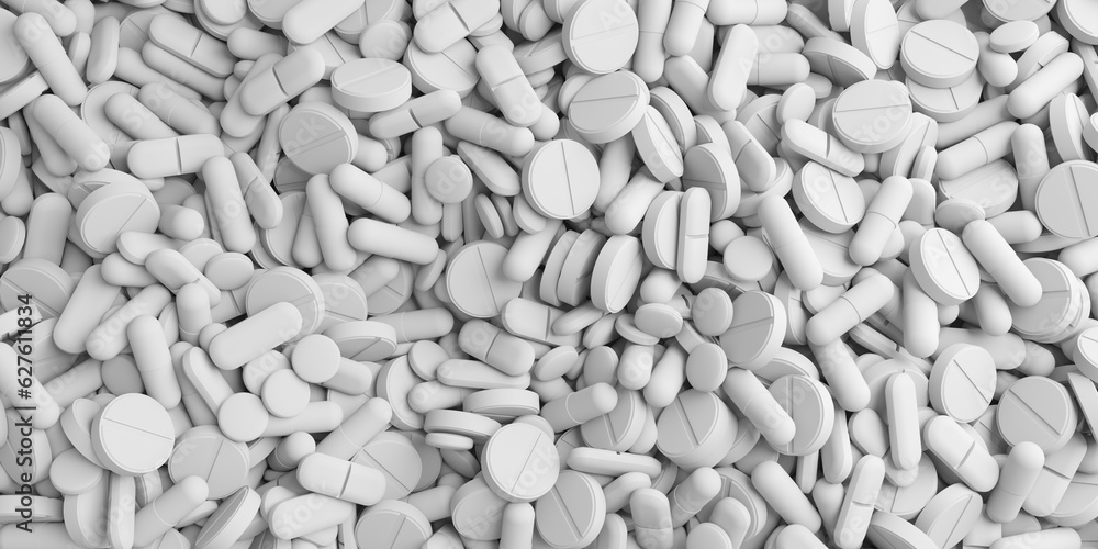 Different medicines on surface. Assorted pharmaceutical pills Different medicines on surface. Assorted pharmaceutical pills