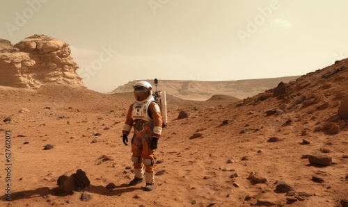 Lone astronaut makes groundbreaking discovery on Mars