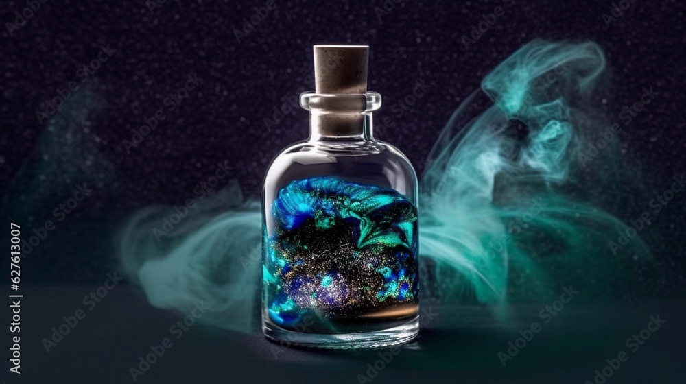 Cinematic Cosmic Capture Smoking in a Jar against a Dark Background with Deep Blue Hues, Delivering High-Quality Visuals of the Celestial Ocean. Cinematic Cosmic Capture Smoking in a Jar against a Dark Background with Deep Blue Hues, Delivering High-Quality Visuals of the Celestial Ocean.