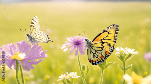 Butterfly's Waltz: Nature's Delicate Dancers © W R D Fernando
