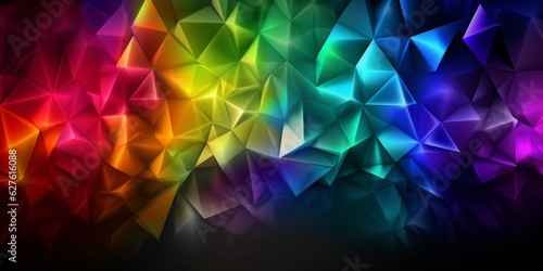 Abstract Origami Magic Rainbow Colors, Smoke Effects, and Randomizing Disco Lights.